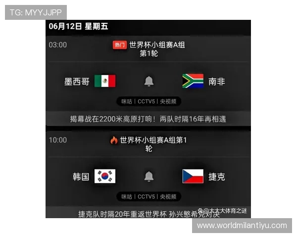 捷克与韩国在世界杯的比赛时间、赛程详情及比分直播全攻略